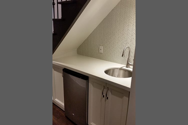 Basement Sinks and Counters