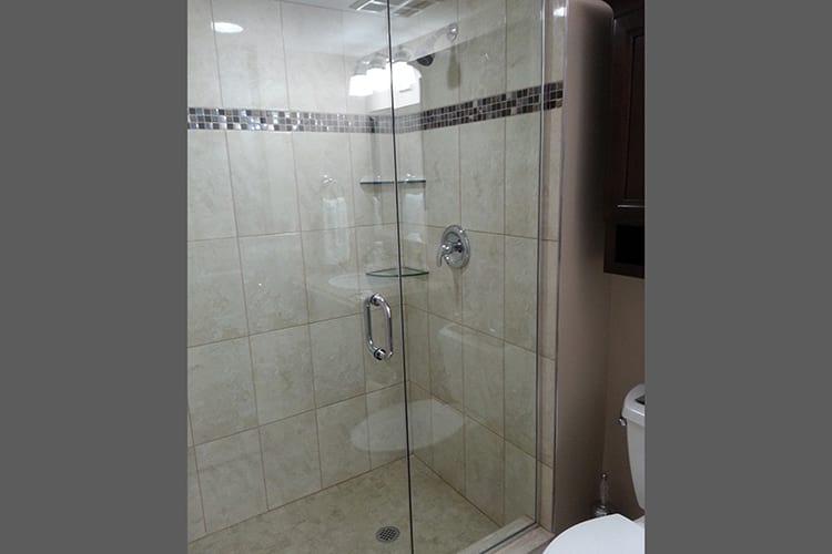 Shower with Glass